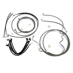XR Stainless Handlebar Installation Kit 12"-14" Apes