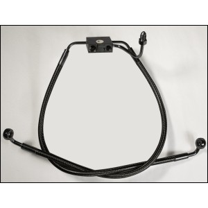Black Pearl Dyna ABS Lower Brake Dual Disc +2