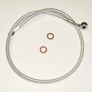 Sterling Chromite II ABS Upper Brake Line 28" w/35° 12mm