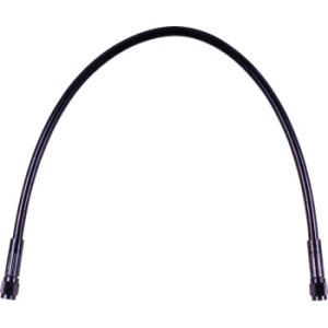 15" XR Universal Brake Line Black w Black Fittings
