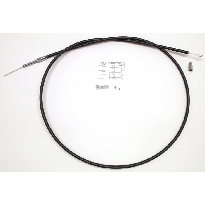 71" Steel Braided Clutch Cable For Harley Sportster XL & Softail – Fits 2011-2015 Models (Sixth Quadrant)