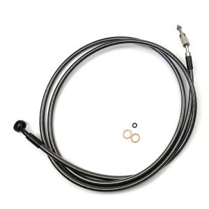 Black Pearl CVO Touring Hydraulic Line 2012 and Older 78"