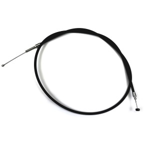 XR OE Style Black w/Chrome Fittings Clutch Cable for Indian Chief, Chieftain, Springfield and Roadmaster