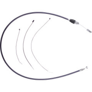 XR OE Style Black w/Chrome Fittings Quick Connect Upper Clutch Cable