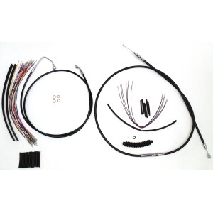 XR OE Style Black Handlebar Installation Kit 15"-17" Apes