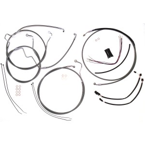 XR Stainless Handlebar Installation Kit 15"-17" Apes