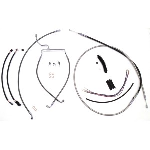 XR Stainless Handlebar Installation Kit 15"-17" Apes