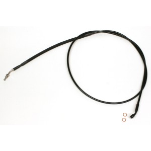 XR OE Style Black w/Black Fittings 76" Hydraulic Clutch Line