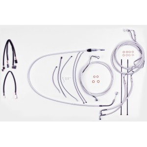 Sterling Chromite II Softail Handlebar Installation Kit w/ Quick Connect Clutch for 15"-17" Apes