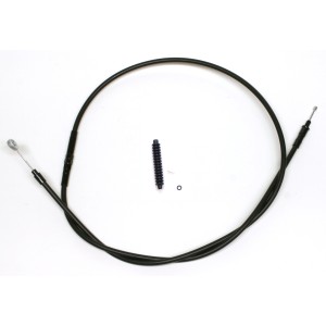 XR OE Black Vinyl Two-Piece Clutch Cable w/ Black Fittings