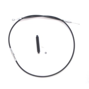 XR OE Black Vinyl Two-Piece Clutch Cable w/ Chrome Fittings