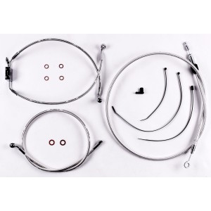 Sterling Chromite II Touring Designer Handlebar Installation Kit 10" Rise