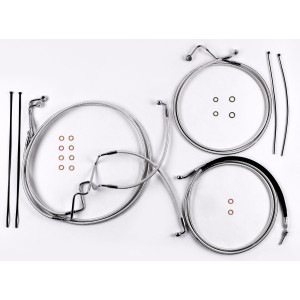 Sterling Chromite II Touring Designer Handlebar Installation Kit 10" Rise