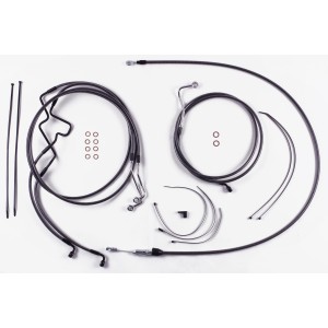 Karbonfibr Touring Designer Handlebar Installation Kit 10" Rise