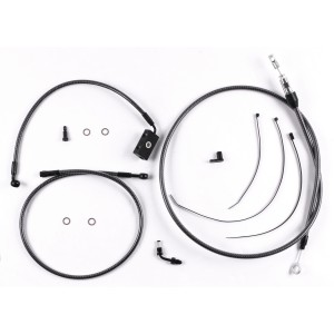 Karbonfibr Touring Designer Handlebar Installation Kit 10" Rise