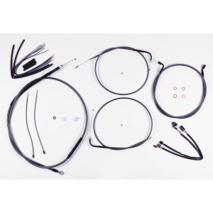 KARBONFIBR Softail Handlebar Installation Kit 15"-17" Apes