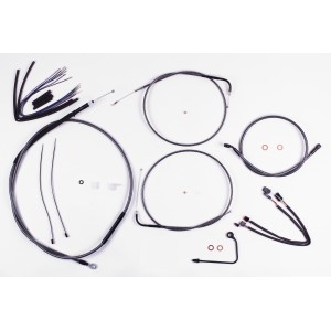 KARBONFIBR Softail Handlebar Installation Kit 15"-17" Apes