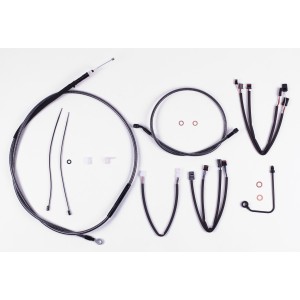 KARBONFIBR Softail Handlebar Installation Kit 15"-17" Ape Hangers