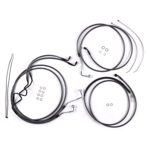 Karbonfibr Touring Designer Handlebar Installation Kit 10" Rise