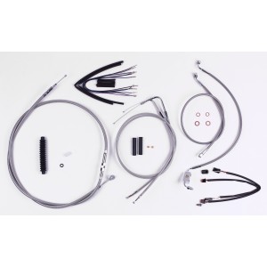 XR Stainless Handlebar Installation Kit 15" - 17" Apes