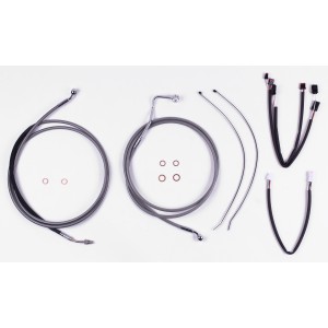 XR Stainless Handlebar Installation Kit 12"-14" Apes