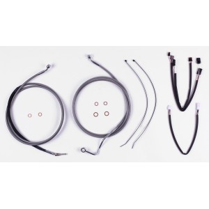 XR Stainless Handlebar Installation Kit 15" - 17" Apes