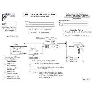 Custom Idle-Cruise XR Cable