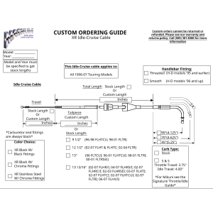Custom Idle-Cruise XR Cable