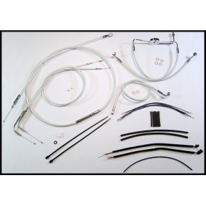 Sterling Chromite II Dyna Handlebar Installation Kit 12"-14" Apes