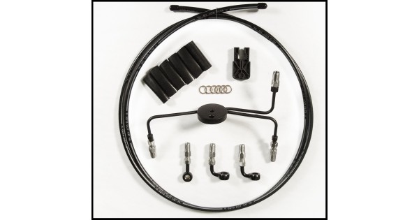 HardDrive HD-1004-BK Black Brake line Kit HardDrive HD-1004-BK Black Brake line Kit
