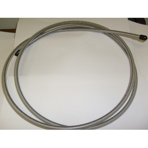 BYO® 6' Coated Braided Stainless DOT Brake Line w/wrench
