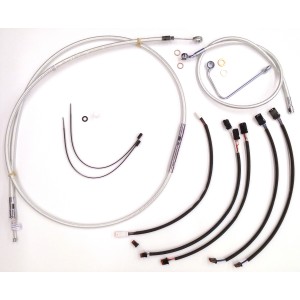 Sterling Chromite II Softail Handlebar Installation Kit 18"-20" Ape Hangers