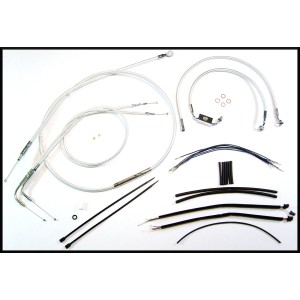 Sterling Chromite II Sportster Handlebar Installation Kit - 10"-12" Ape Hangers