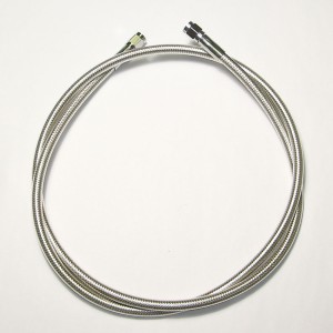 Polished Stainless Braided 60" Universal DOT Brake Line