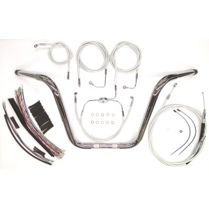 14” Sterling Chromite II Caliber Ape Bar w/Installation Kit